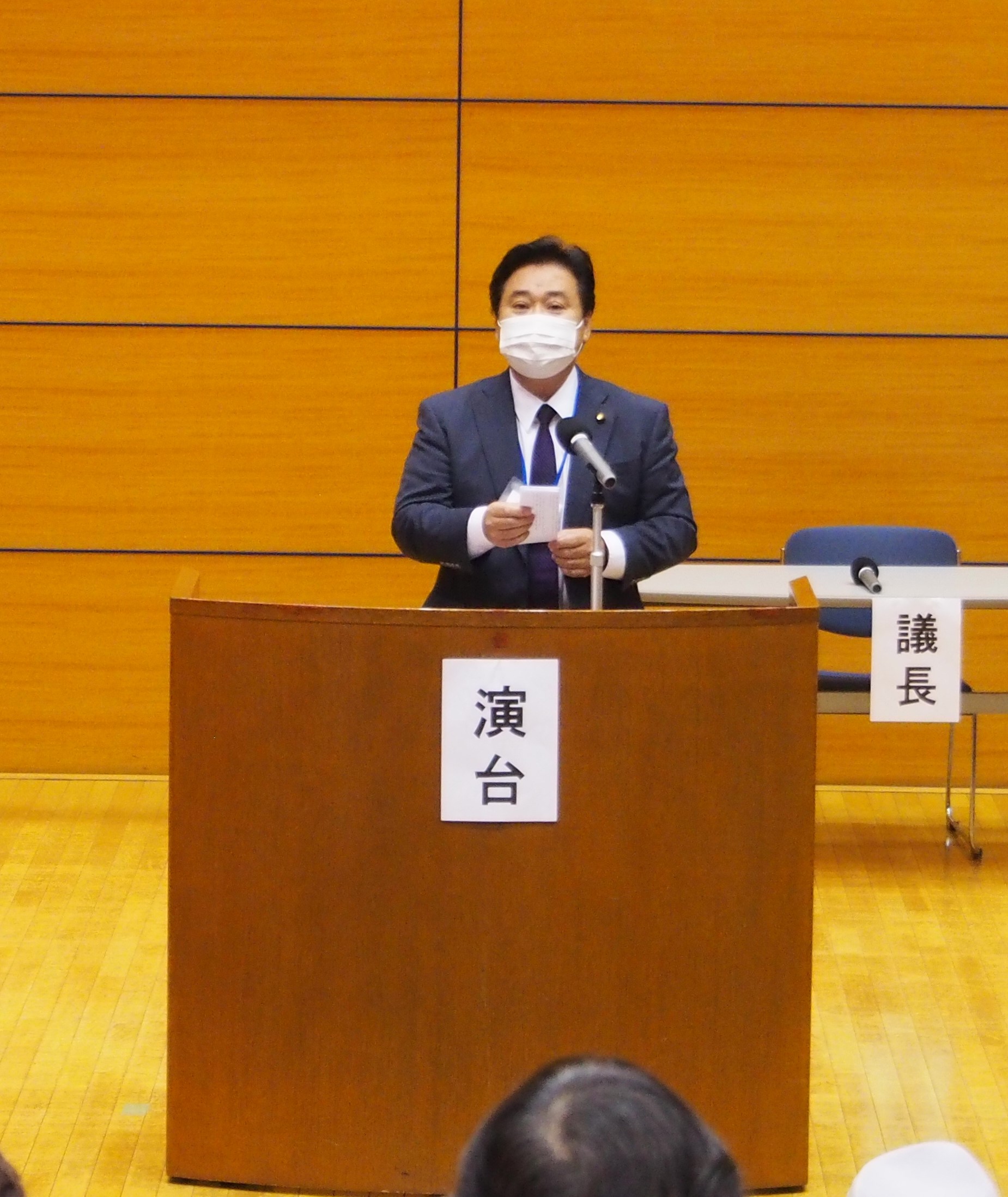 成島市会議員の挨拶